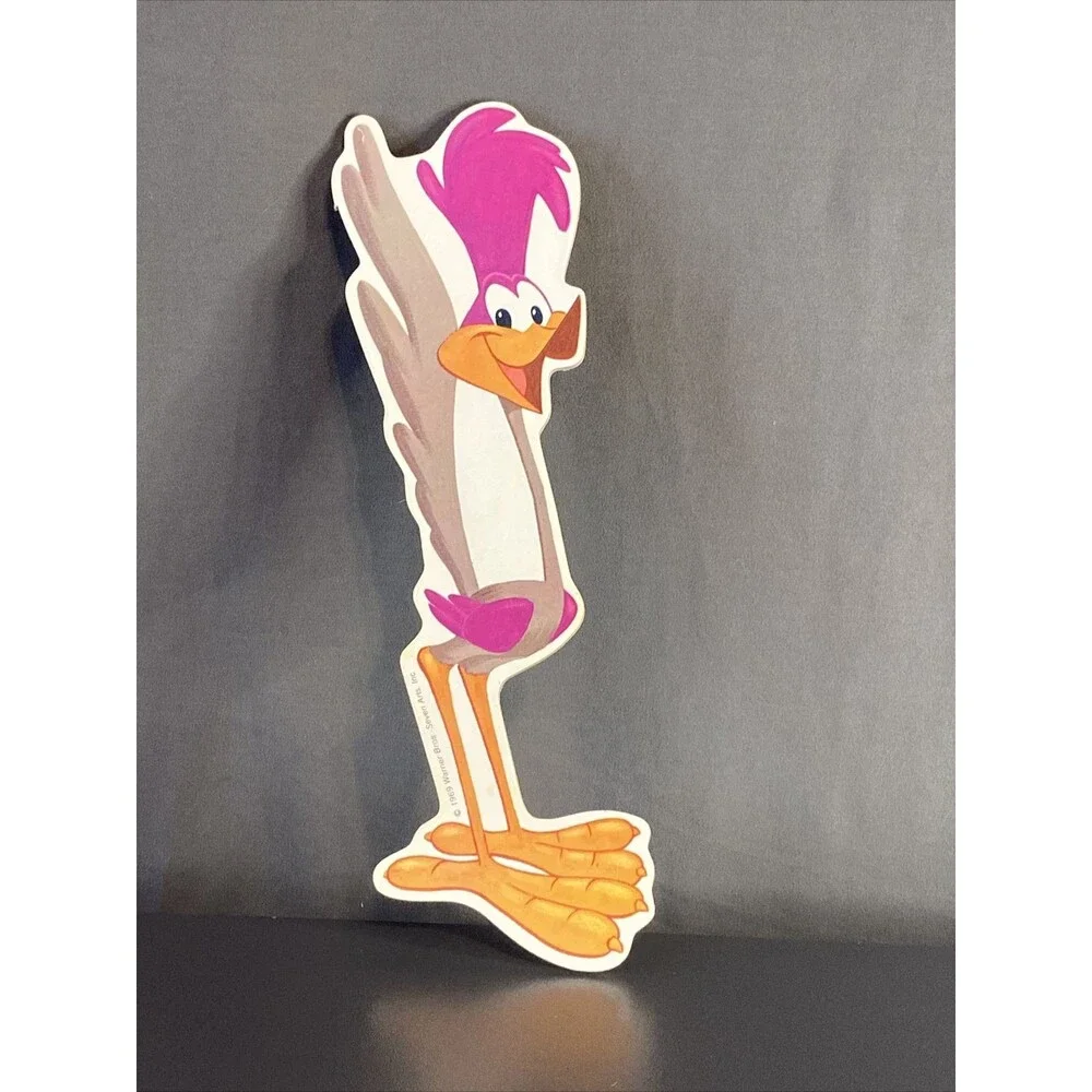 Road Runner Game Piece Replacement Part 1969 Warner Bros cardboard cutout